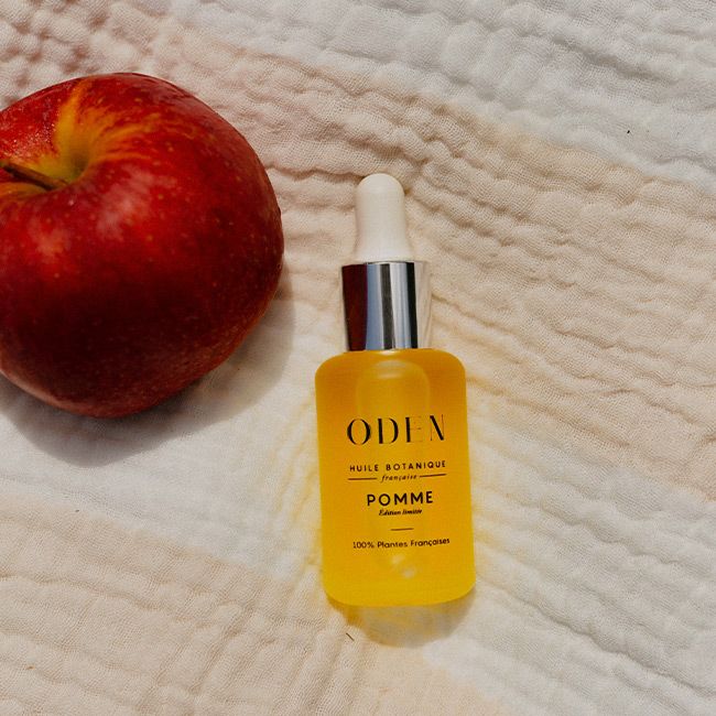Huile visage bio pomme Oden