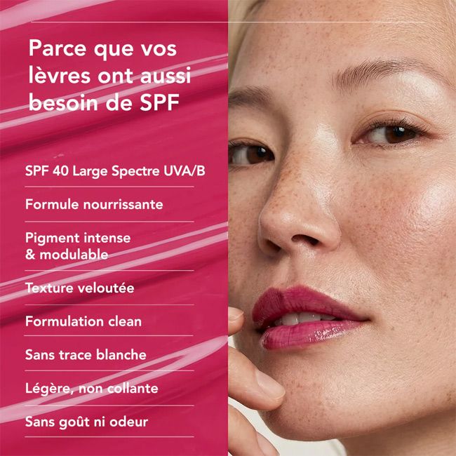 Sérum lèvres teinté nourissant SPF 40 Odacite