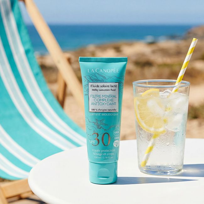 Milky Sunscreen Fluid SPF30 – La Canopée | MonCornerB