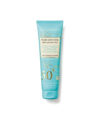Fluide solaire lacté SPF50+