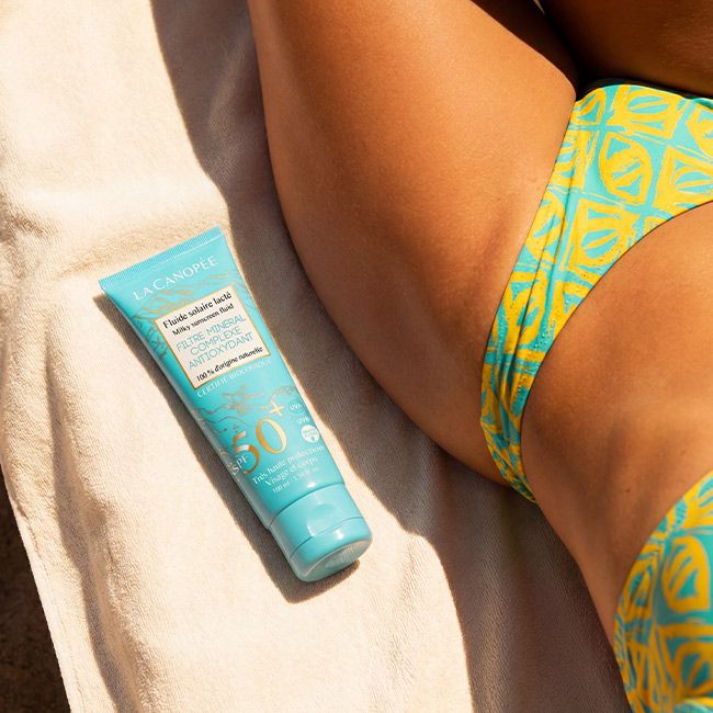 Fluide solaire lacté SPF50+ – La Canopée | MonCornerB