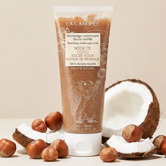 Gommage corps naturel nourrissant sucre vanille La Canopée