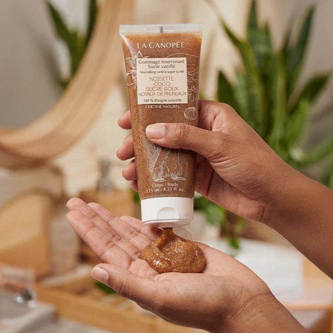 Gommage corps naturel nourrissant sucre vanille La Canopée