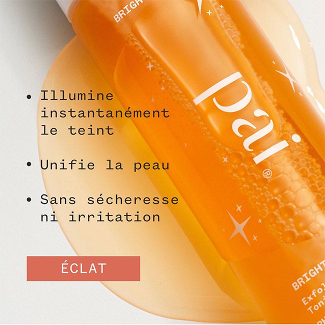 Tonique visage lotion Bright Now PHA Rosehip Exfoliating Pai Skincare