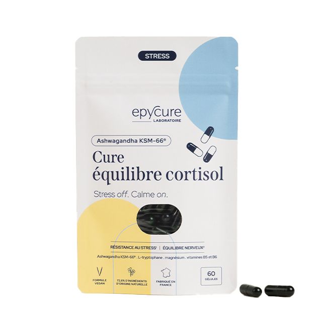 Compléments alimentaire anti-stress gélules cure équilibre cortisol Epycure