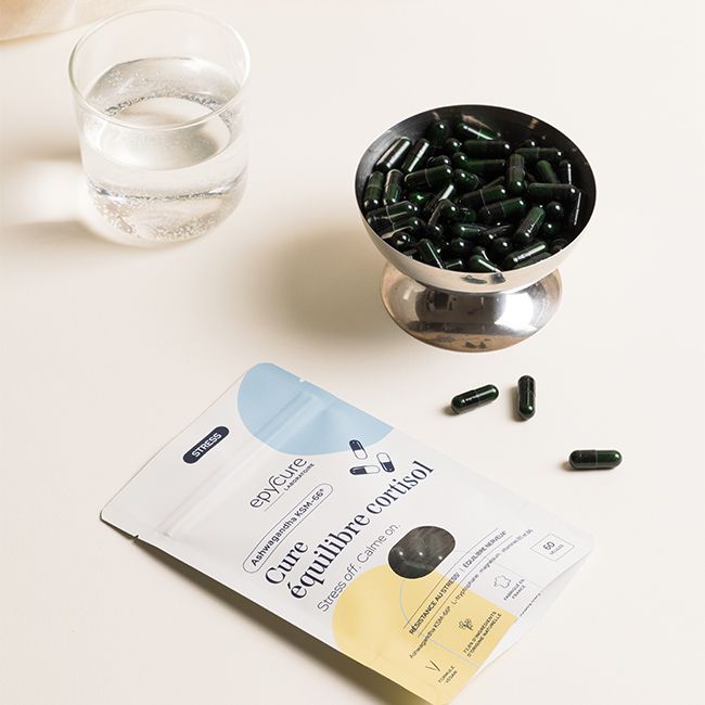 Compléments alimentaire anti-stress gélules cure équilibre cortisol Epycure