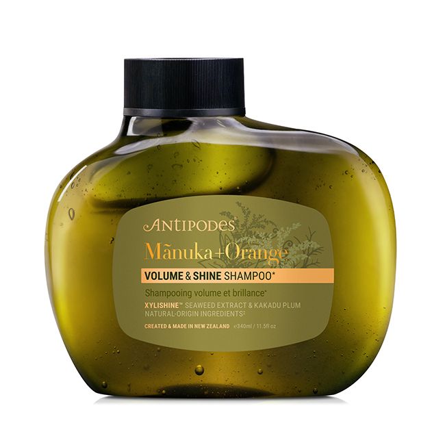 Shampoing naturel manuka orange sanguine volume brillance Antipodes
