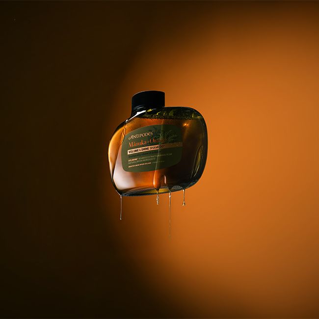 Shampoing naturel manuka orange sanguine volume brillance Antipodes