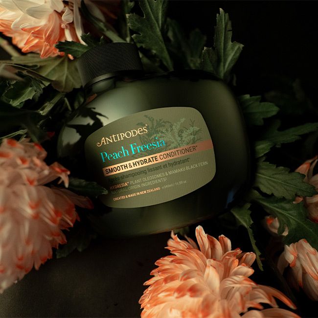 Après shampoing pêche freesia lissant hydratant Antipodes