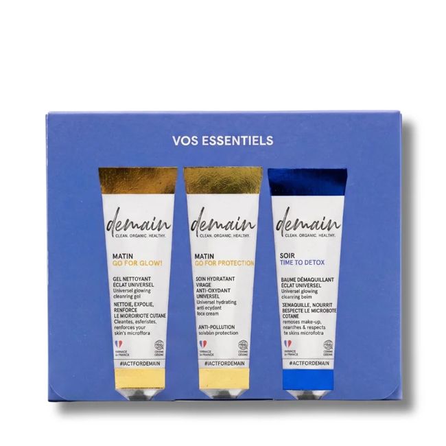 Coffret soin vos essentiels beauté Demain Beauty