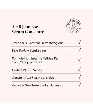 Ac + R youthful glow serum - 5ml