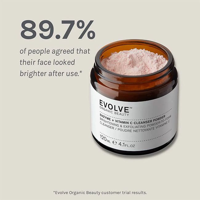 Enzyme + Vitamin C Cleansing Powder - Evolve Beauty | MonCornerB