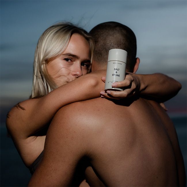 Bergamot and Hinoki natural gel deodorant - Salt & Stone I MonCornerB