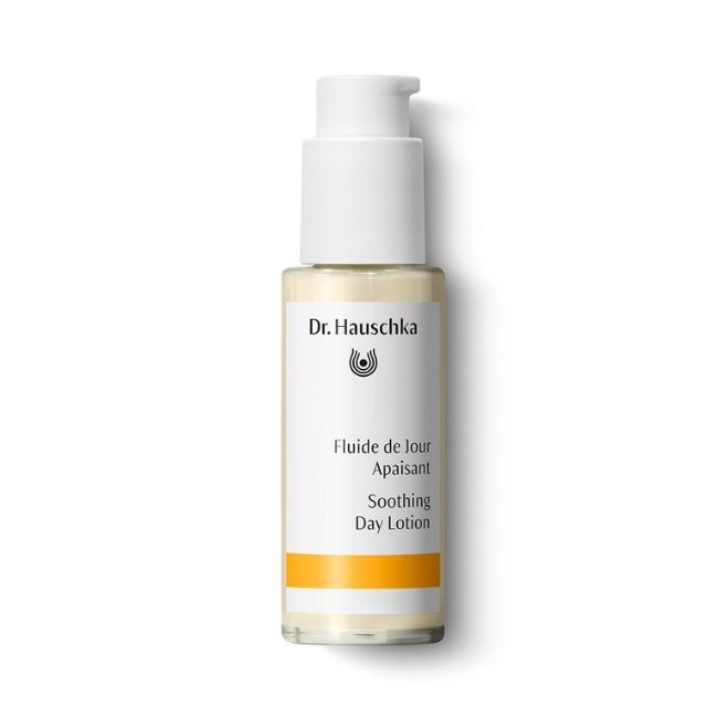 Crème visage bio fluide de jour apaisant Dr. Hauschka