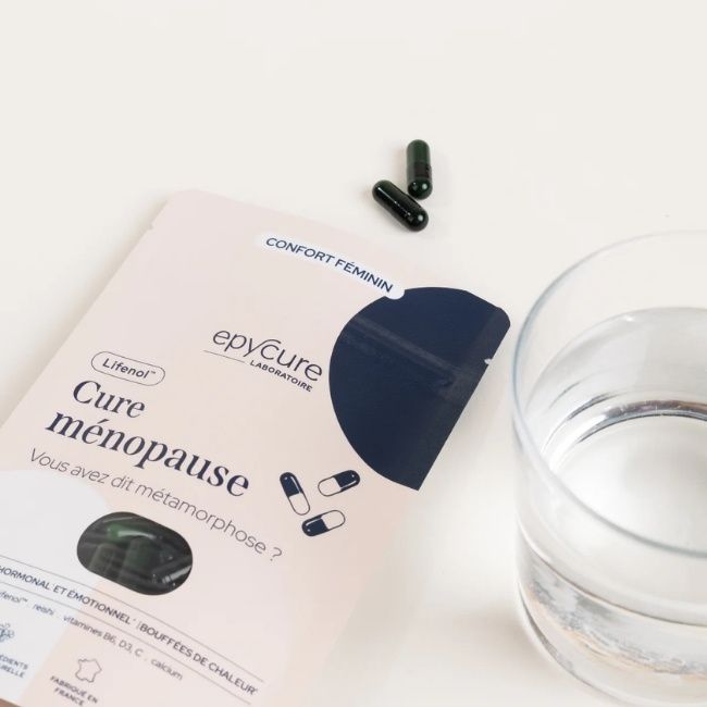 Complément alimentaire ménopause gélules cure Epycure