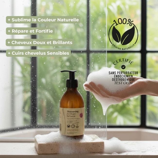 Shampoing fortifiant brillance Connivence Lab