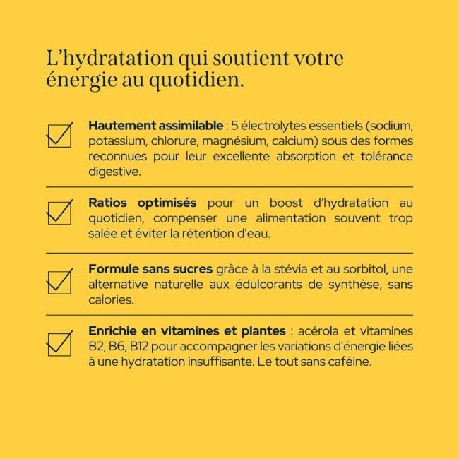 Electrolytes goût mangue passion Epycure