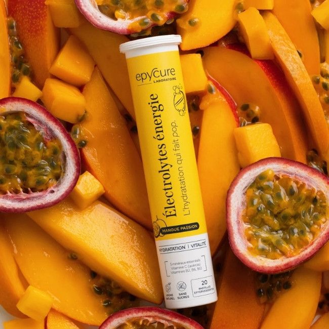 Electrolytes goût mangue passion Epycure