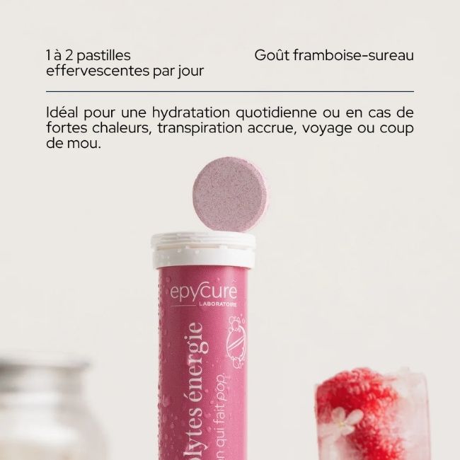 Raspberry Elderberry Energy Electrolytes - Epycure - MonCornerB