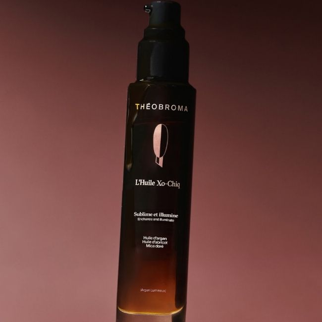 Huile corps et cheveux Xo Chiq argan lumineux Théobroma