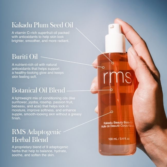 Kakadu beauty body oil RMS