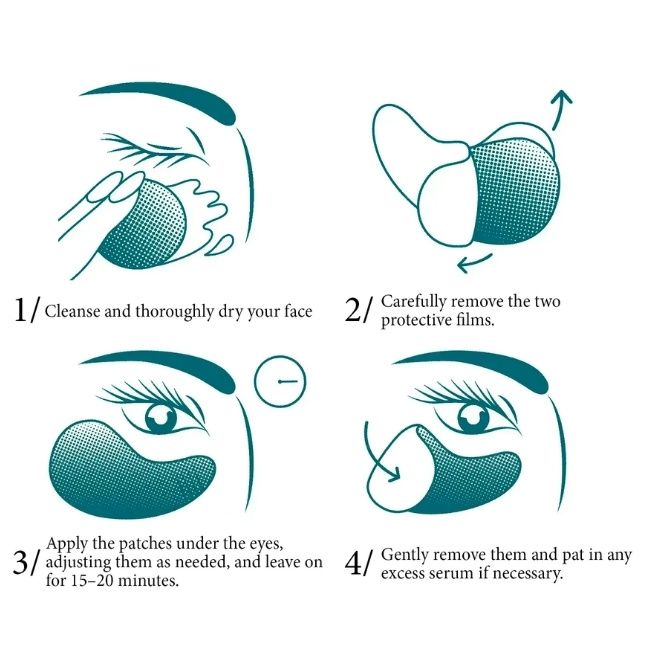 Patchs contour des yeux eye precision recipe
