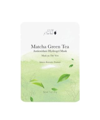 Masque hydrogel antioxydant au thé vert matcha - 28 g