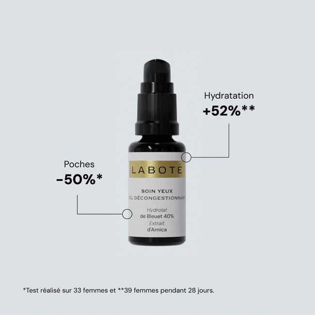 Soin des yeux gel décongestionnant La Boté