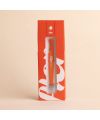 Pince à épiler sourcils peigne orange Fler