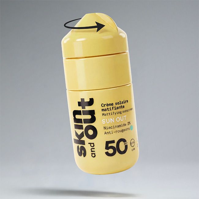 Mattifying Sun Cream SPF50 Sun Out – Skin & Out | MonCornerB