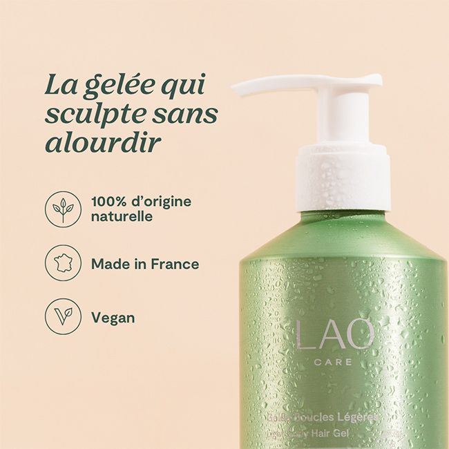 Gelée capillaire boucles légères Lao Care