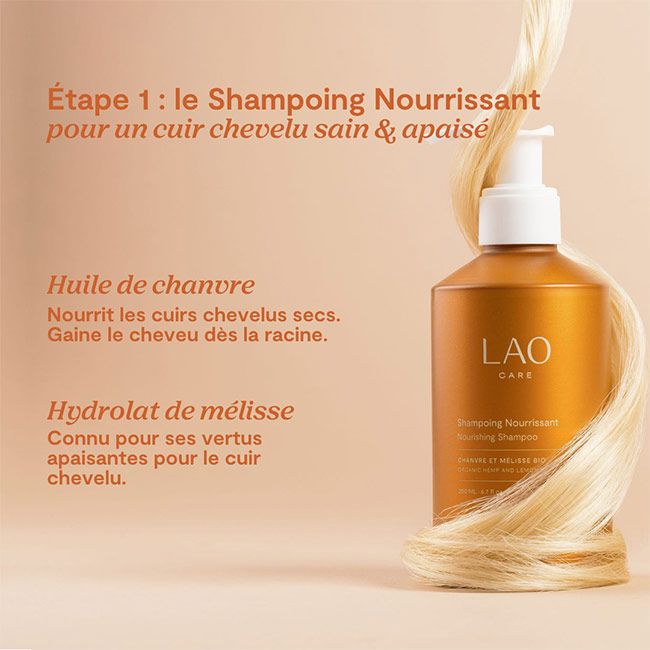 Shampoing bio nourrissant LAO Care