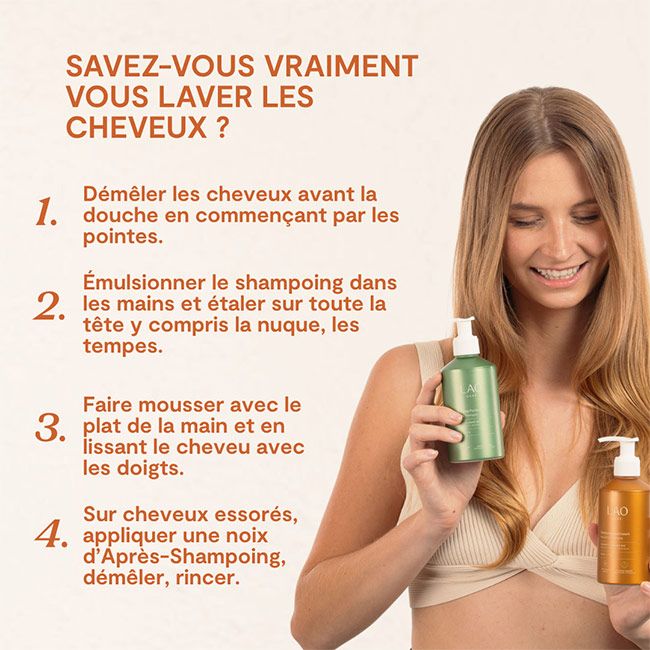 Shampoing bio nourrissant LAO Care