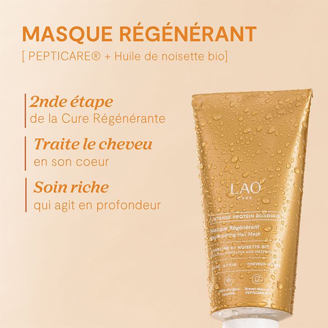Masque capillaire naturel régénérant LAO Care