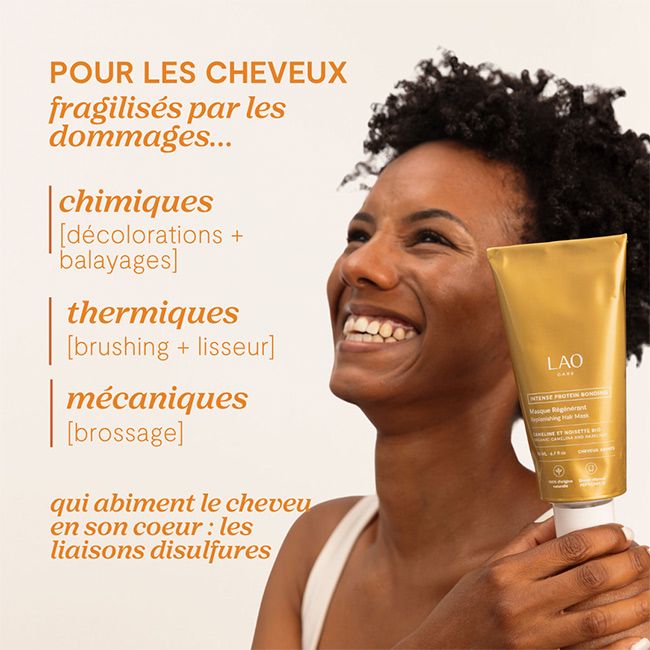 Masque capillaire naturel régénérant LAO Care