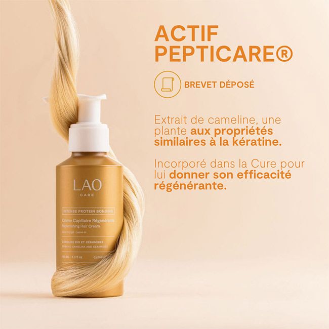 Soin cheveux naturel crème capillaire régénérante LAO Care