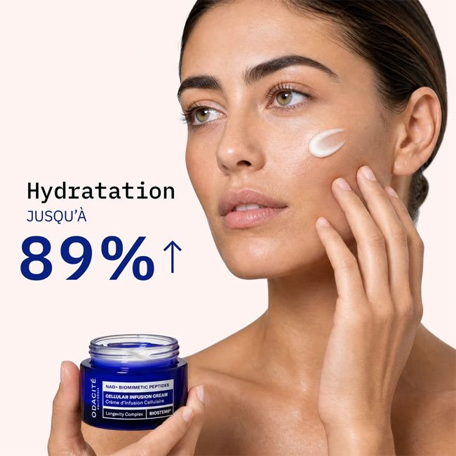 NAD+ Biomimetic Peptides Cellular Infusion Cream – Odacité | MonCornerB