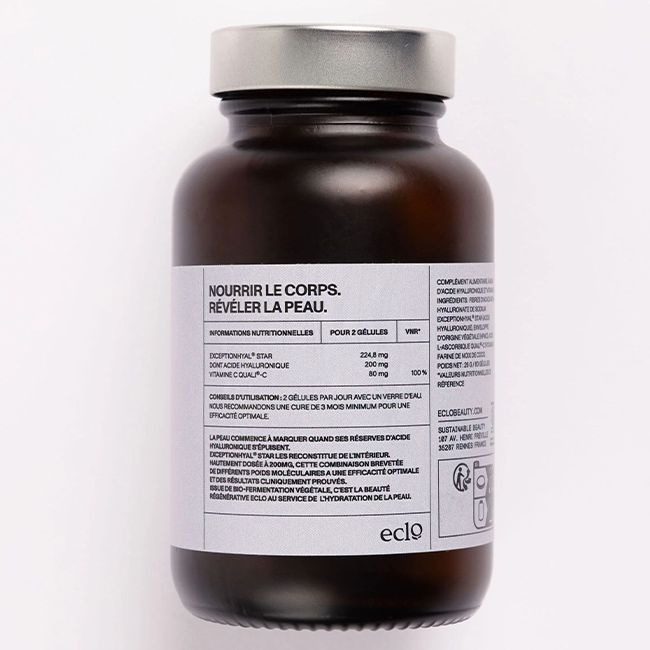 Complément alimentaire naturel acide hyaluronique Eclo