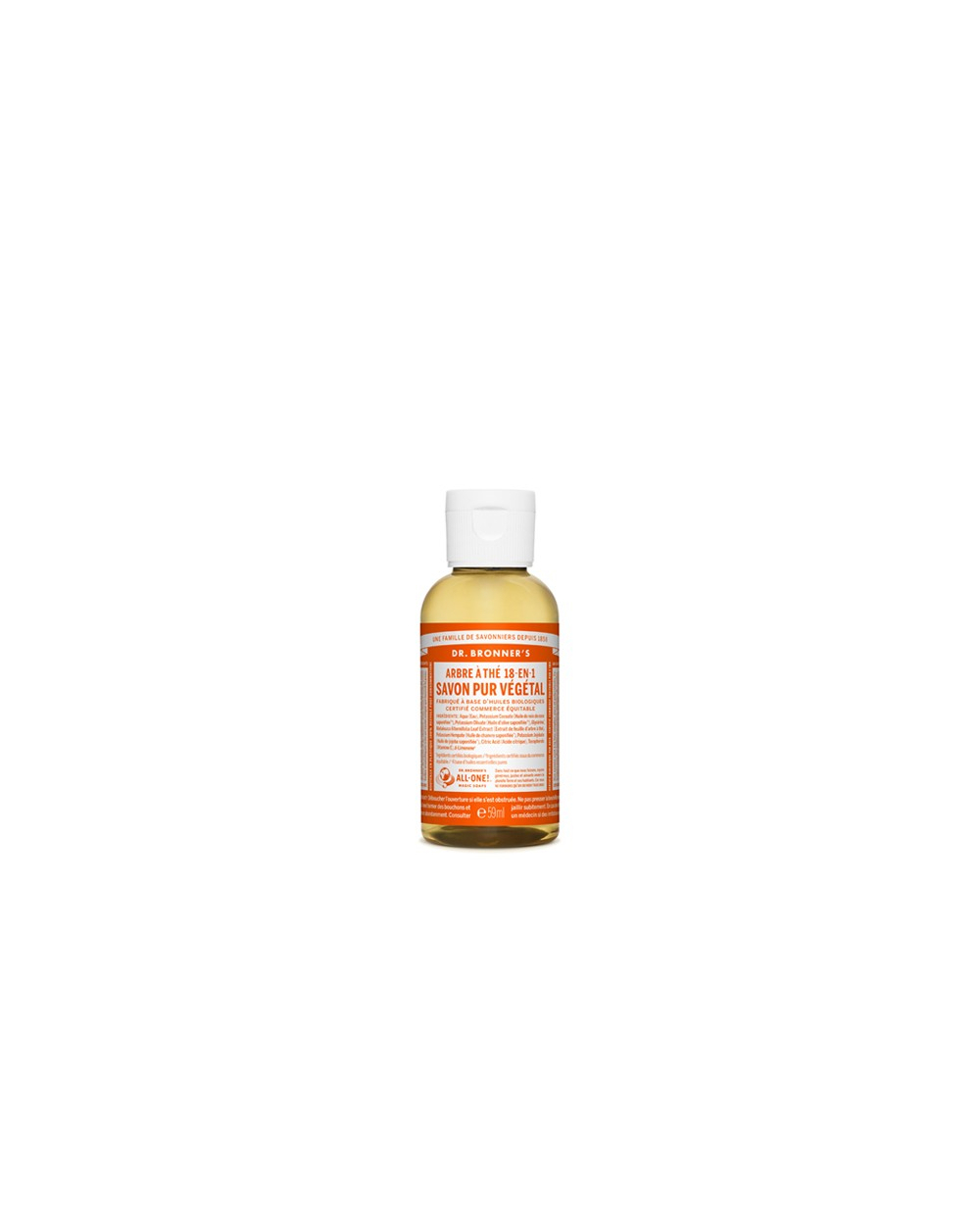 DR BRONNER'S PureCastile Liquid Soap Travel Size