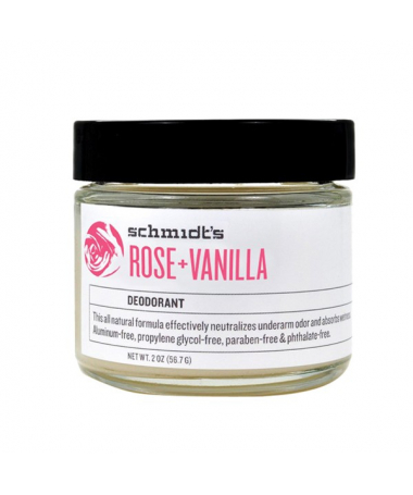 schmidt deodorant vanilla rose schmidts deodorants natural