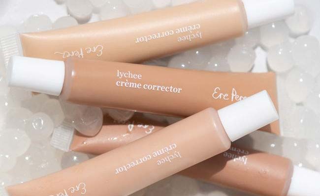 A crazy complexion with concealer