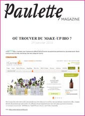 cosmetique bio Paulette