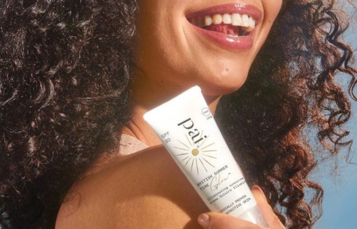 Crème solaire british summer time glow Pai skincare