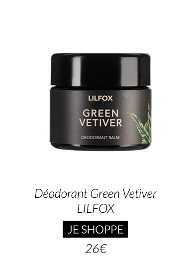 Déodorant Bio Naturel Green Vetiver Lilfox