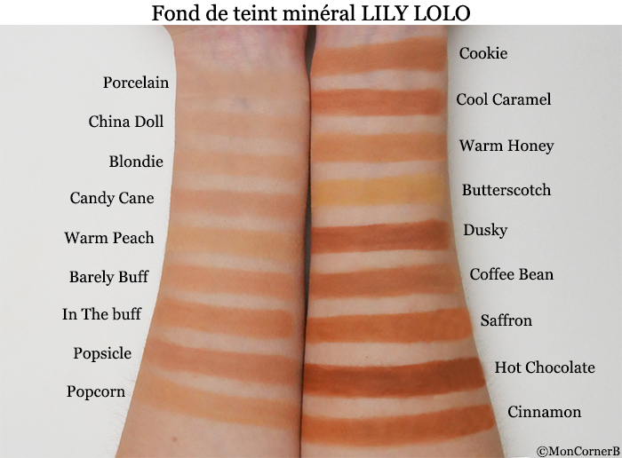 Fond de teint poudre Lily Lolo