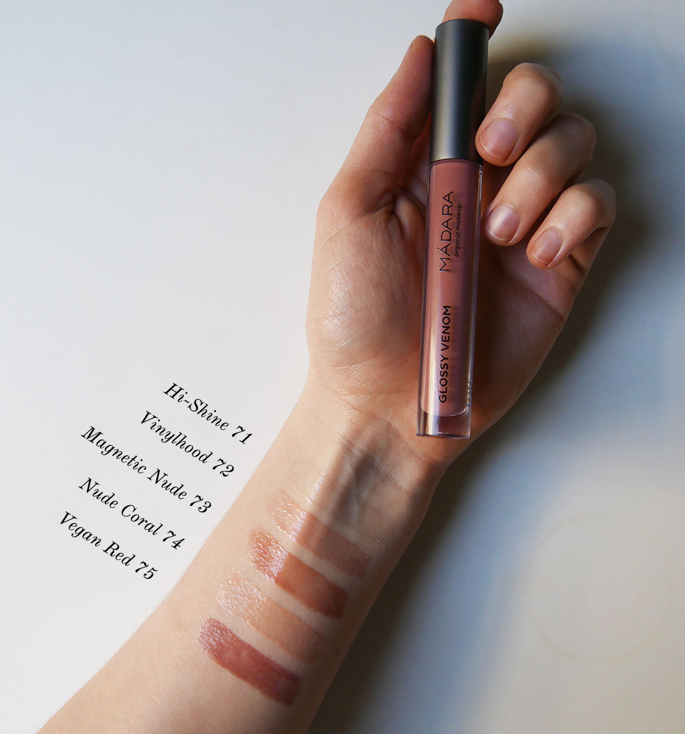 Organic Gloss Glossy Venom MADARA Organic Makeup Buy