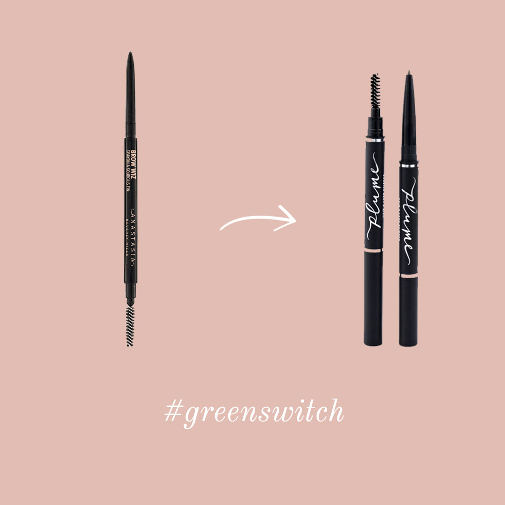 greenswicth crayon sourcil plume