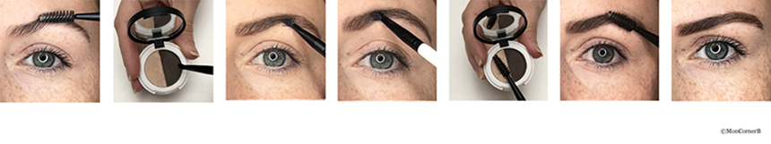 How to apply Lily Lolo Eyebrow Makeup