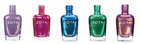 Vernis à ongles pailletés zoya