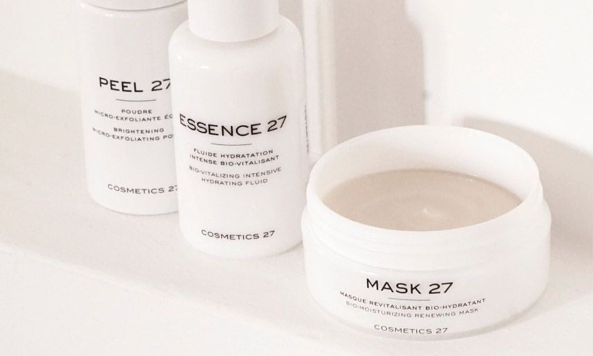 Cosmetics 27 french brand of natural skincare